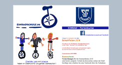 Desktop Screenshot of einradschule.de